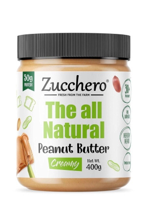 zucchero-100-natural-peanut-butter-creamy-400g-unsweetened-100-protein-30g-keto