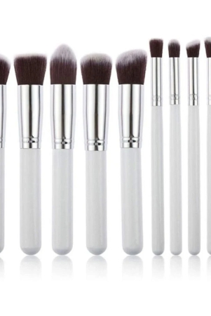 lenon-skin-plus-premium-white-synthetic-foundation-brush-10-pcs-100-g