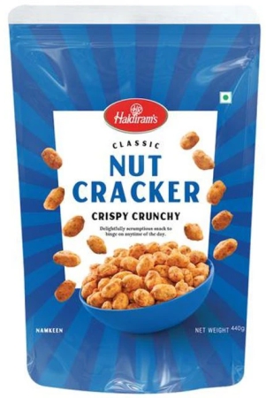 Haldiram's Namkeen - Nut Cracker (Del), 400 G Pouch