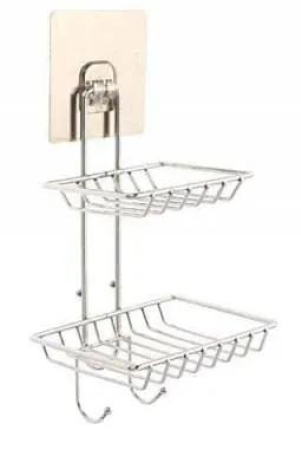 miloni-usa-soap-stand-holder-for-bathroom-kitchen-sink-wall-mounted-single-layer-with-magic-stickers-pack-of-1-multicolour-double-layer-soap-dish-holder-1