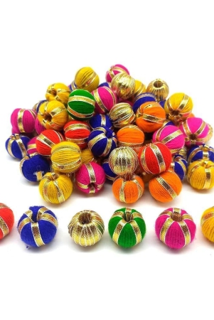 pransunita-multicolor-gota-chakribangles-for-art-work-diwali-lohri-vandanwar-wall-decoration-ethnic-bangles-candle-tea-lights-handcrafted-size-3-inch-100-pcs-gota-multi-balls