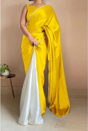 apnisha-satin-embellished-saree-with-blouse-piece-yellow-pack-of-1-yellow