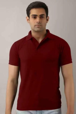 skyrise-maroon-cotton-blend-slim-fit-mens-polo-t-shirt-pack-of-1-none