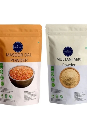 vedicine-masoor-dal-powder-red-lentils-and-multani-mitti-powder-for-face-and-skin-200-g