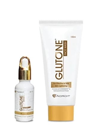 glutone-skin-brightening-glowing-facewash-serum-combo-with-purewhite-dermawhite-for-cleansing-hydration-glowing-radiance-improves-skin-elasticity-100ml-30ml