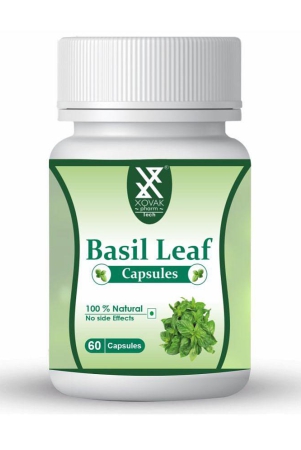 xovak-pharmtech-organic-basil-leaf-capsule-50-gm-pack-of-1