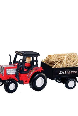 thriftkart-farmer-tractor-toy-with-trolley-toy-for-kids-pack-of-1-multicolor-assorted