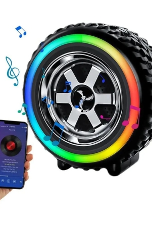 coregenix-rgb-tyre-10-w-bluetooth-speaker-bluetooth-v-51-with-usbsd-card-slot-playback-time-10-hrs-black-black