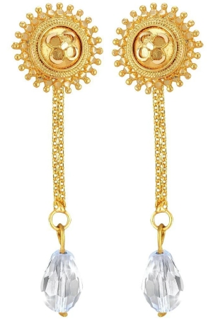 vivastri-golden-drop-earrings-pack-of-1-golden