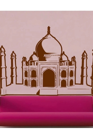 decor-villa-big-tajmahal-pvc-wall-stickers