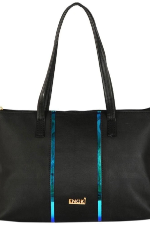 enoki-black-faux-leather-tote-bag-black