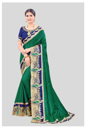 offline-selection-green-dola-silk-saree-single