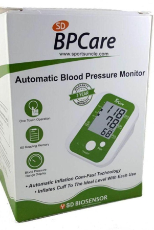 SD BP Care Automatic AUTOMATIC BLOOD PRESSURE MONITOR