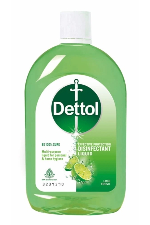 Dettol Liquid Disinfectant For Floor Cleaner, Surface Disinfection, Personal Hygiene - Lime Fresh, 500Ml