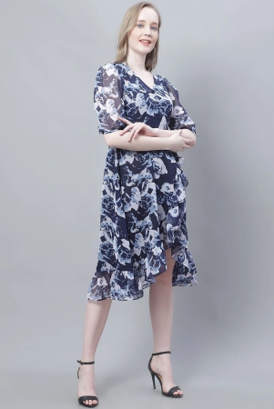 mini-ming-floral-print-puff-sleeve-georgette-dress