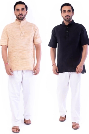 deshbandhu-dbk-muticolor-cotton-mens-regular-kurta-pack-of-2-none