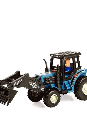 thriftkart-farm-plough-tractor-toy-with-pull-back-action-die-cast-toy-vehicle-for-kids-boys-multicolor-color-30-cm-rubber-wheels-tractor-assorted