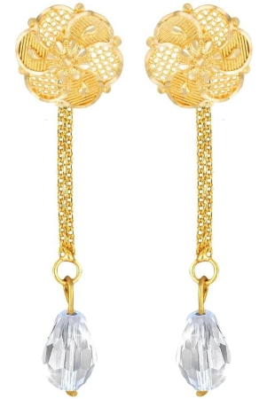 vivastri-golden-drop-earrings-pack-of-1-golden