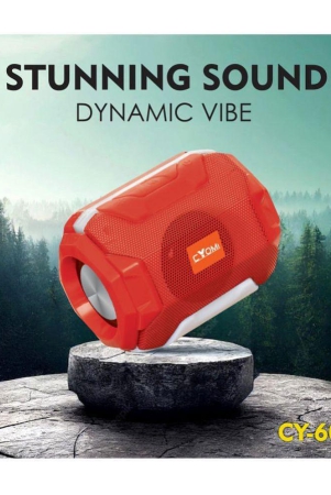 cyomi-cy-605-5-w-bluetooth-speaker-bluetooth-v50-with-usbsd-card-slot-playback-time-4-hrs-red-red