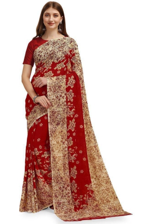 leelavati-multicolor-georgette-saree-with-blouse-piece-pack-of-1-multicolor