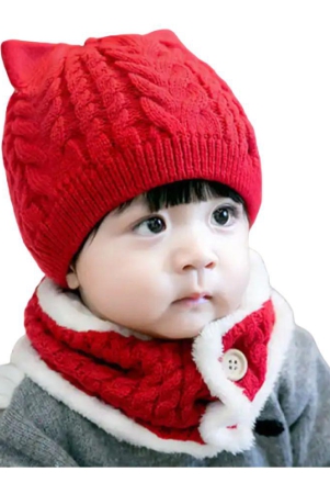 penyan-baby-boys-baby-girls-2pcsset-kids-winter-hat-cute-baby-wool-knitted-hat-and-button-scarf-cap-set-new-born-to-12-months-none