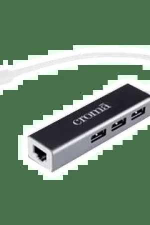 croma-usb-30-type-c-to-usb-30-type-a-lan-port-usb-hub-up-to-100-mbps-speed-black