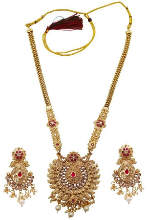 gilher-gold-alloy-necklace-set-pack-of-1-gold