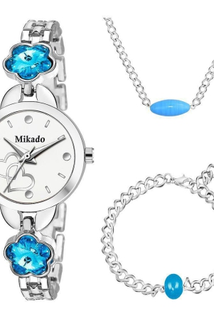 mikado-stainless-steel-round-womens-watch