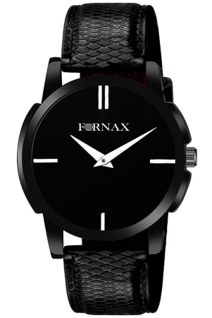 fornax-black-silicon-analog-mens-watch