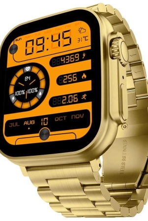 VERONIC ULTRA GOLD SMART WATCH with Calling Gold Smart Watch