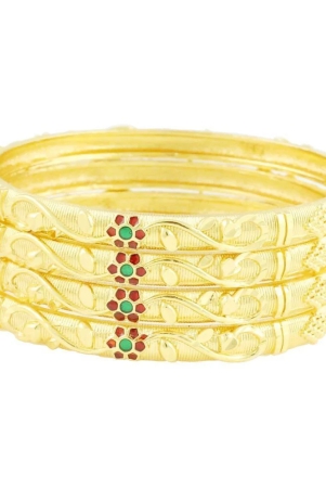 bhagya-lakshmi-gold-bangle-set-pack-of-1-none