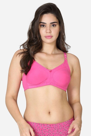 vstar-pink-cotton-blend-non-padded-womens-everyday-bra-pack-of-1-none