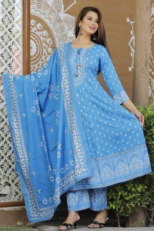 womens-kurta-palazzo-and-dupatta-set-rayon-l-teal