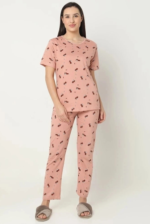 smarty-pants-pink-cotton-womens-nightwear-nightsuit-sets-pack-of-1-none