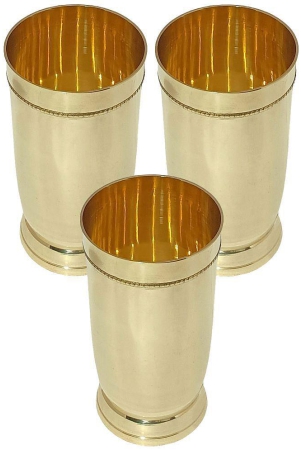 a-h-enterprises-plain-heavy-water-brass-glasses-set-250-ml-pack-of-3-