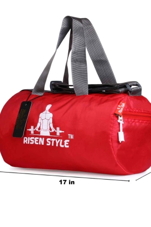 red-gym-bag