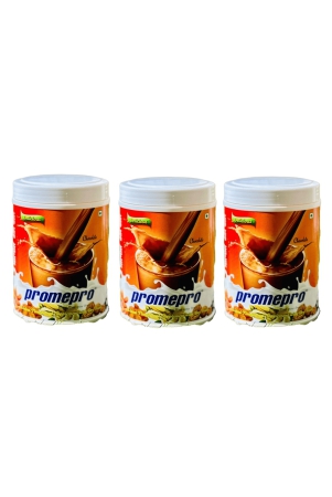 Promepro Chocolate Flavor Protein Powder - 200gm( pack of 3)