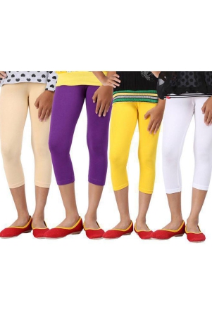 yellowpurple-and-white-colours-capri-leggings-for-girls-13-14-years