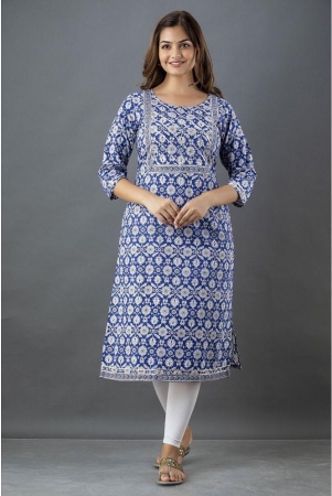 lee-moda-blue-cotton-womens-straight-kurti-pack-of-1-none