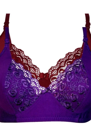 kiran-enterprises-cotton-minimizer-bra-purple-none