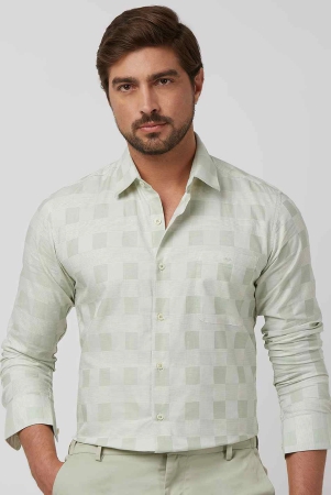 light-green-tonal-check-slim-fit-casual-shirt