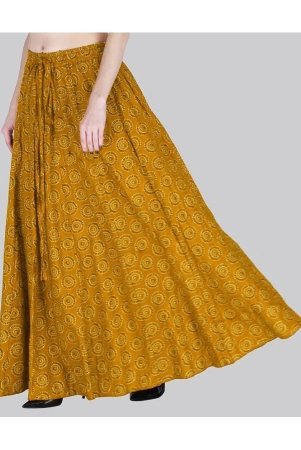 sttoffa-yellow-cotton-womens-flared-skirt-pack-of-1-none