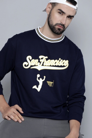 sanfrancisco-navy-fullsleeve-t-shirt-m-navy