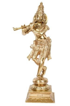 bronze-krishna