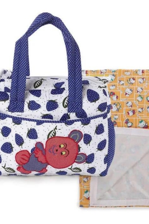 adore-cherry-diaper-cloth-nappy-bag-with-mat-dbb14-navy-p3