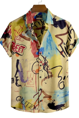 yellow-light-rayon-printed-half-sleeves-regular-fit-mens-casual-shirt-xxl