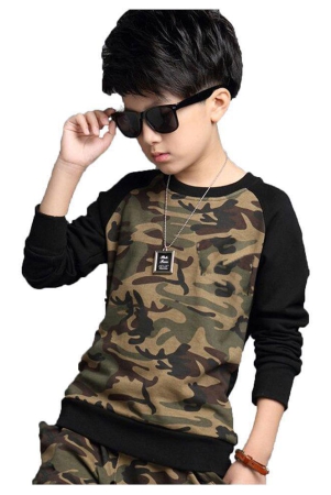 force-boys-fashion-cotton-t-shirt-black-8-9-years-none