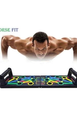 horse-fit-push-up-board-with-14-in-one-muscle-toning-system-multifunctional-color-coded-foldable-push-up-board-for-body-for-man-women-assorted