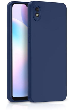 case-vault-covers-blue-silicon-plain-cases-compatible-for-xiaomi-redmi-9i-pack-of-1-blue