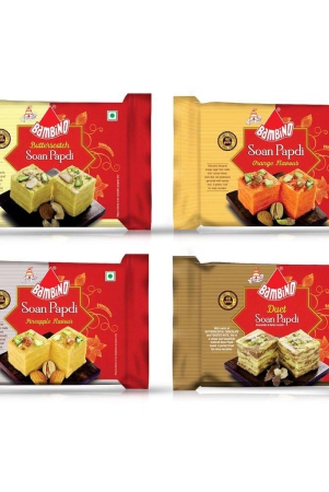 bambino-soan-papdi-assorted-combo-pack-of-4-200-gms-x-pack-of-4-800-gms-soan-papdi-butterscotchorangeduetpineapple